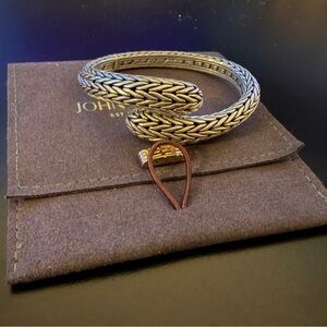 John Hardy Women's Solid Silver 925 Bangle Bracelet